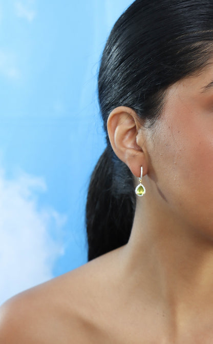 Elba Peridot Earrings