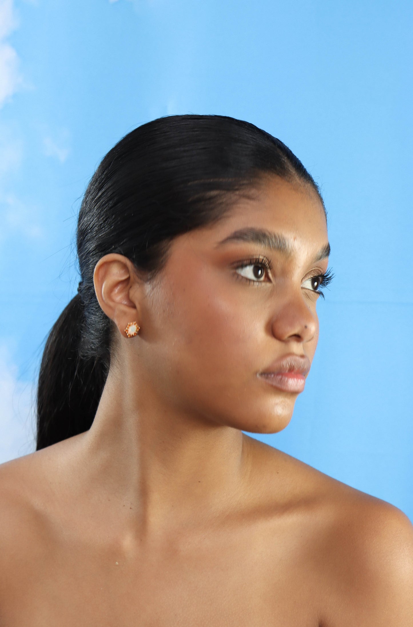 Gigi Opal Earrings