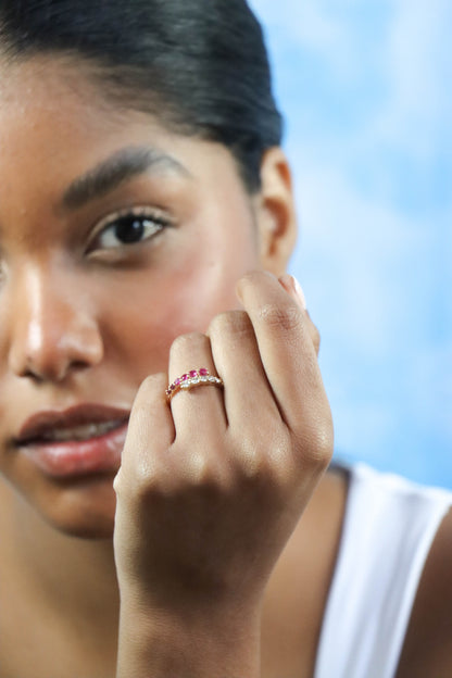 Caracol Ruby & Diamond Ring