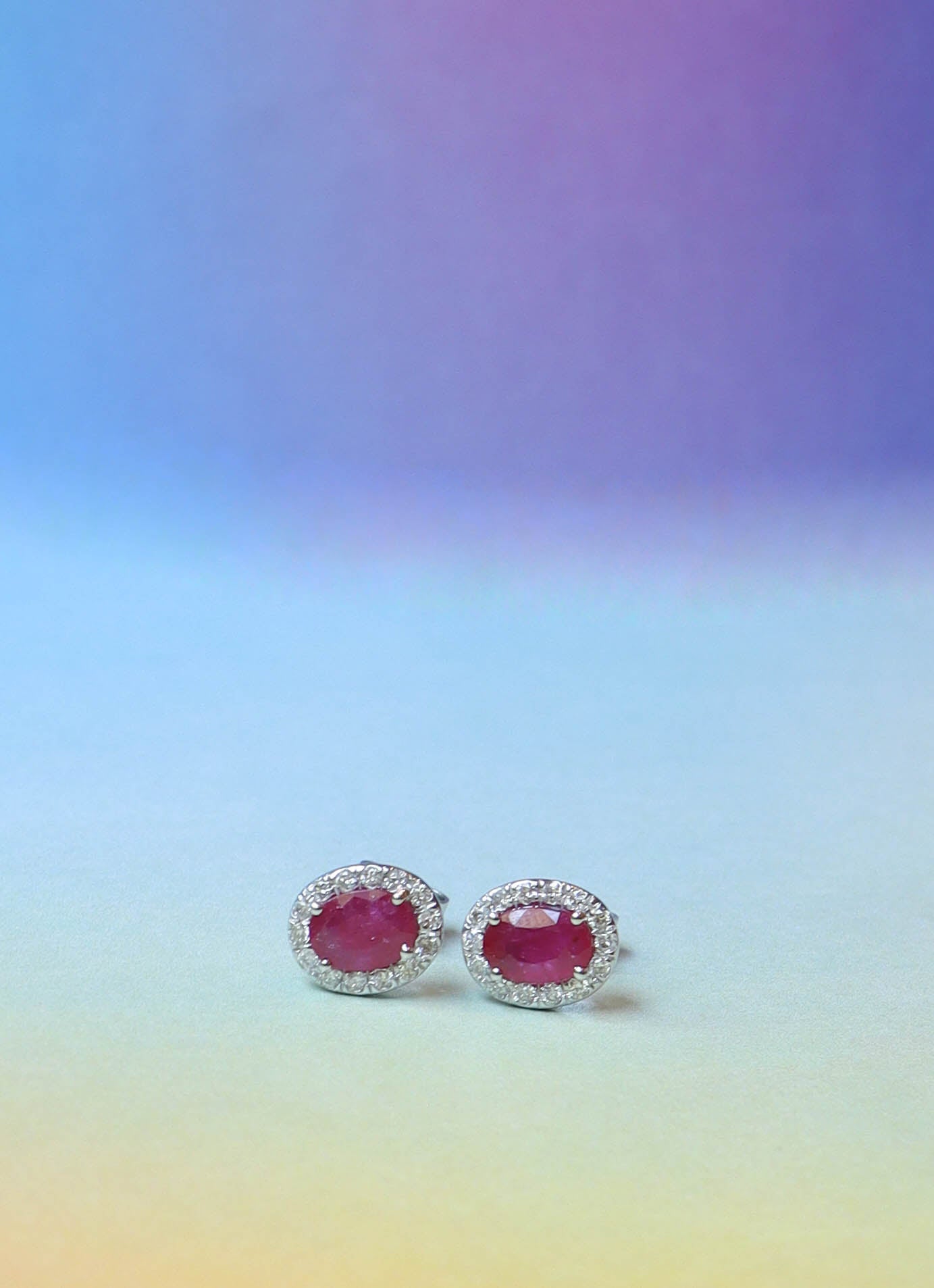 Domenica Ruby Earrings