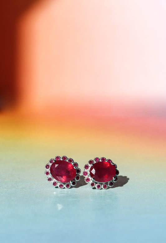 Conie Ruby Earrings