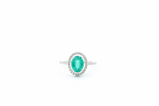 Jana Emerald Ring
