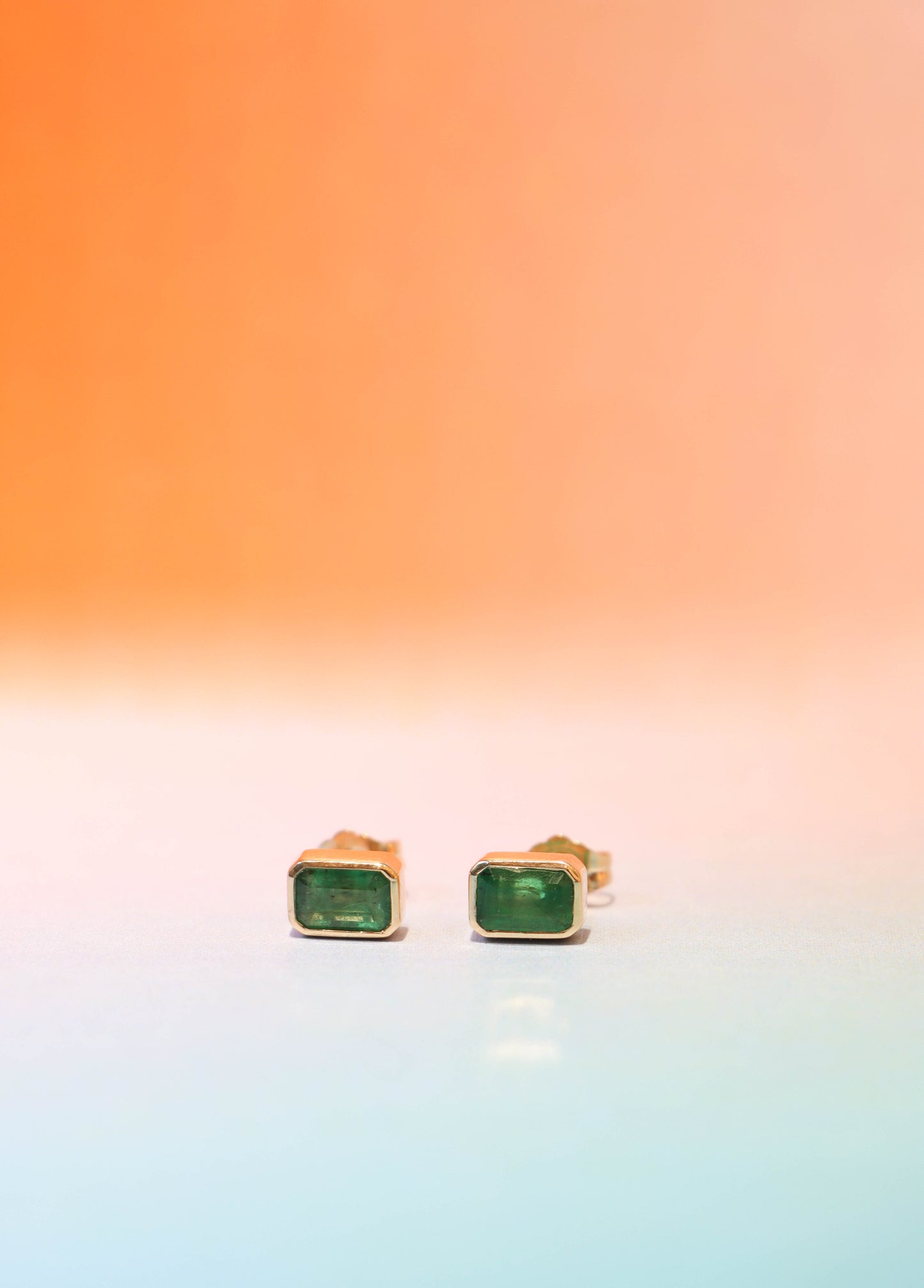 Limbani Emerald Studs