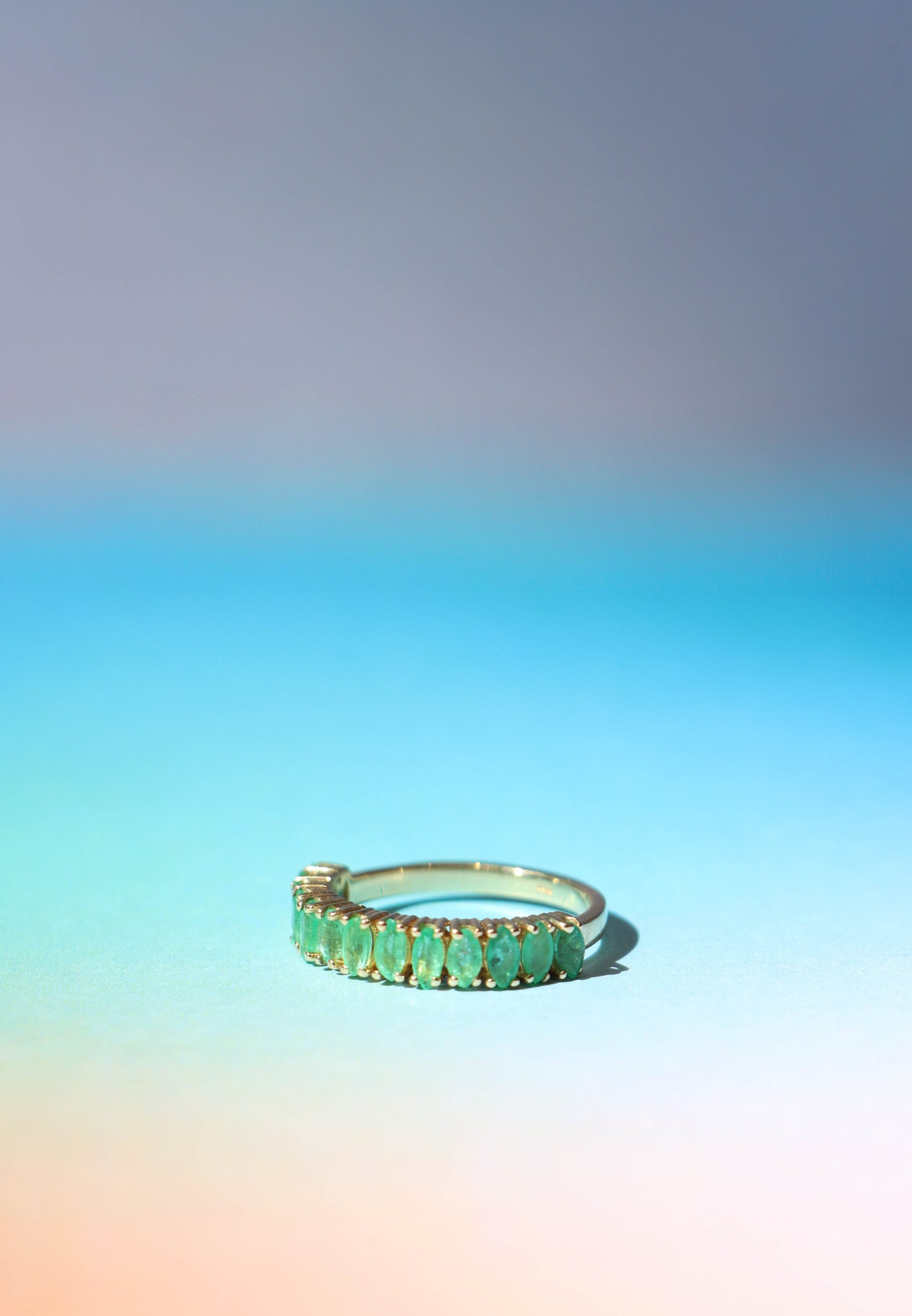 Lina Emerald Ring