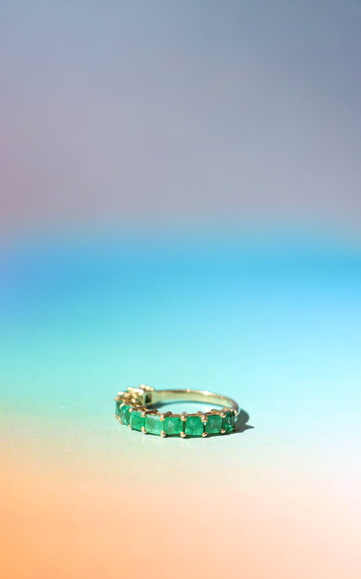 Lilian Emerald Ring