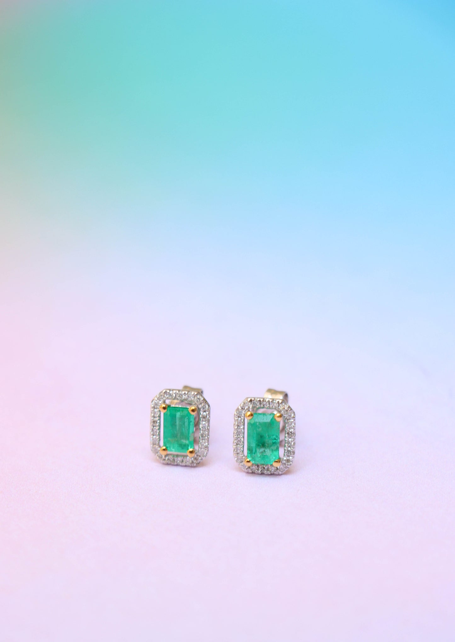 Bonnie Emerald Studs