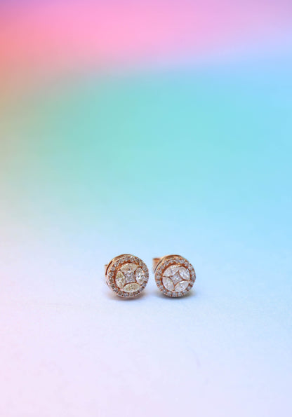 Gea Diamond Studs