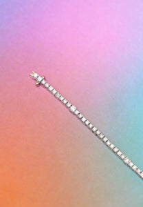 Tennis Square Bracelet 3.5 ct