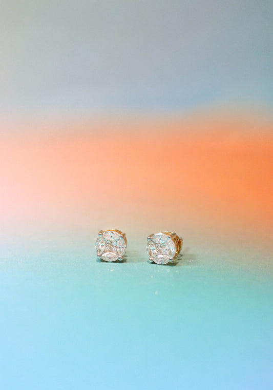 Lisa Diamond Studs