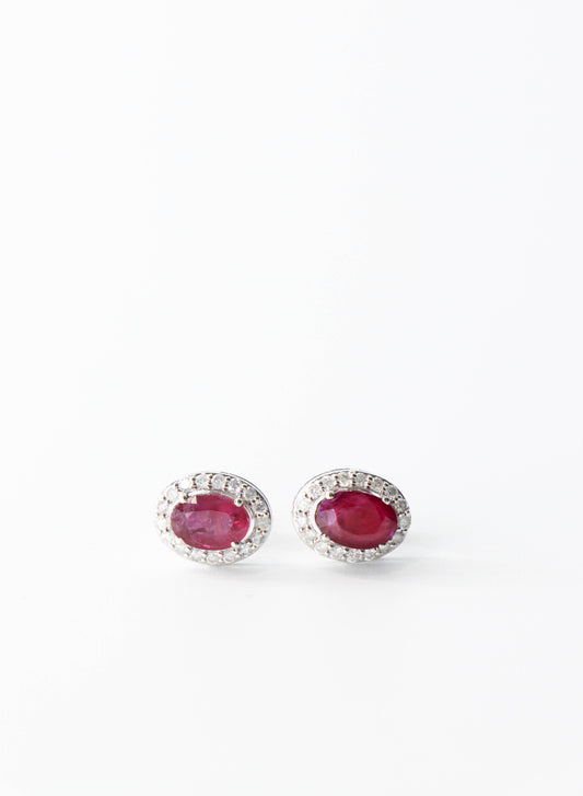 Marianne Ruby Studs