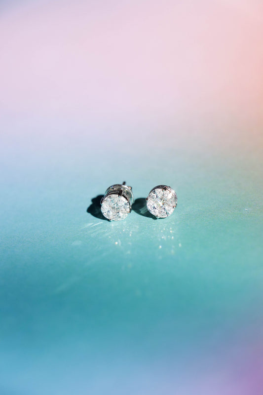 Gaia Diamond Studs