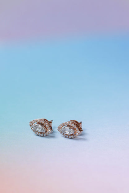 Eye Drops Diamond Studs