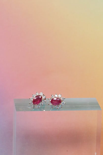 Deka Ruby Studs