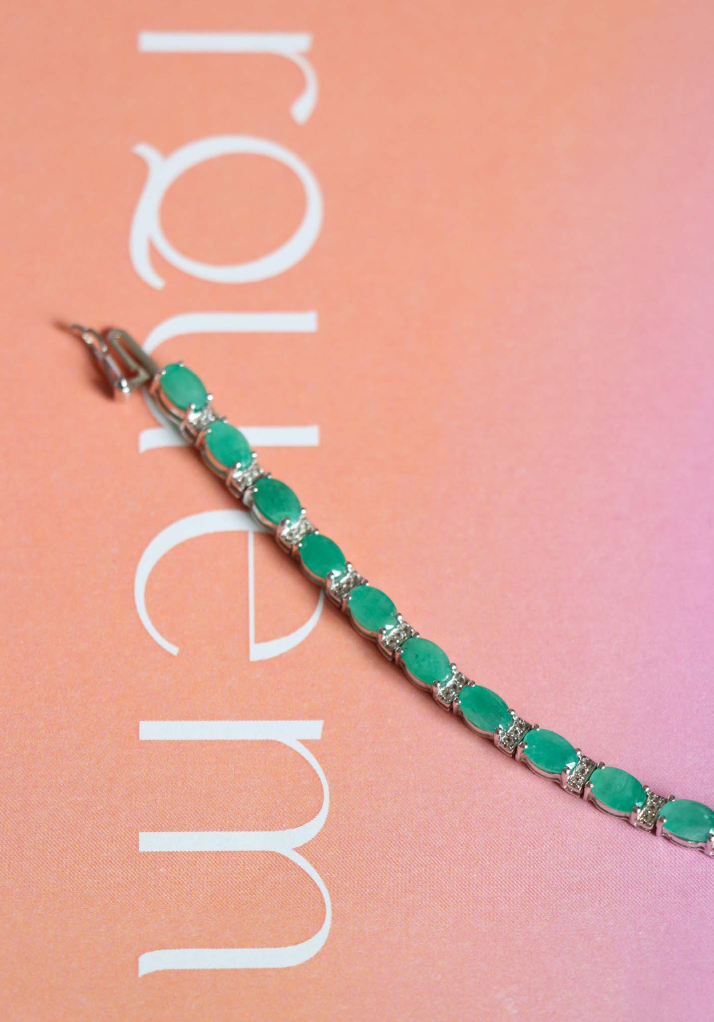 Marcella Emerald Bracelet