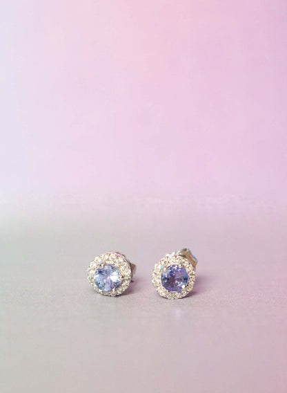 Zia Tanzanite Studs