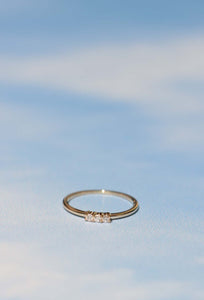 Tiny Diamonds Ring