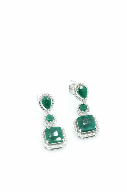 Myla Emerald Earrings