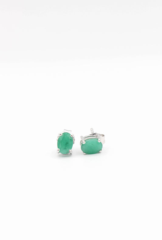 Cosme Emerald Studs