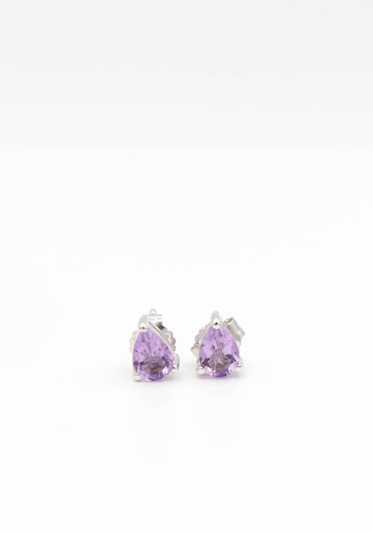 Steph Amethyst Studs