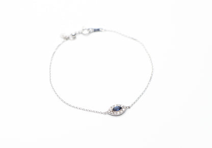 Eye Sapphire Bracelet