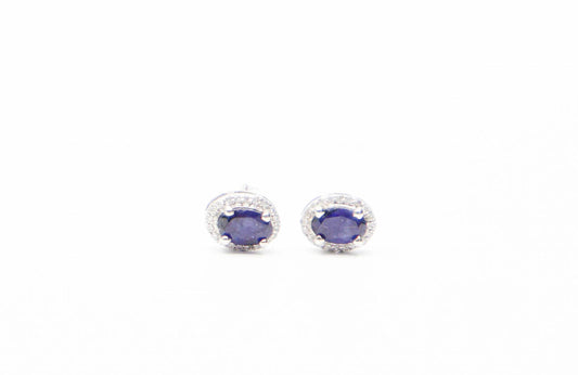 Loli Sapphire Studs