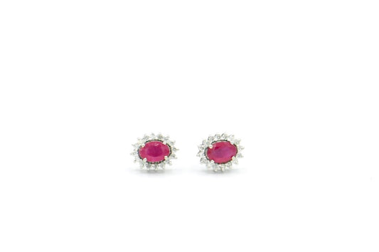 Piera Ruby Earrings