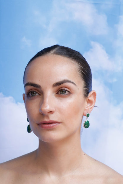 Api Emerald Earrings