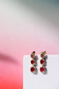 Luciana Ruby  Earrings