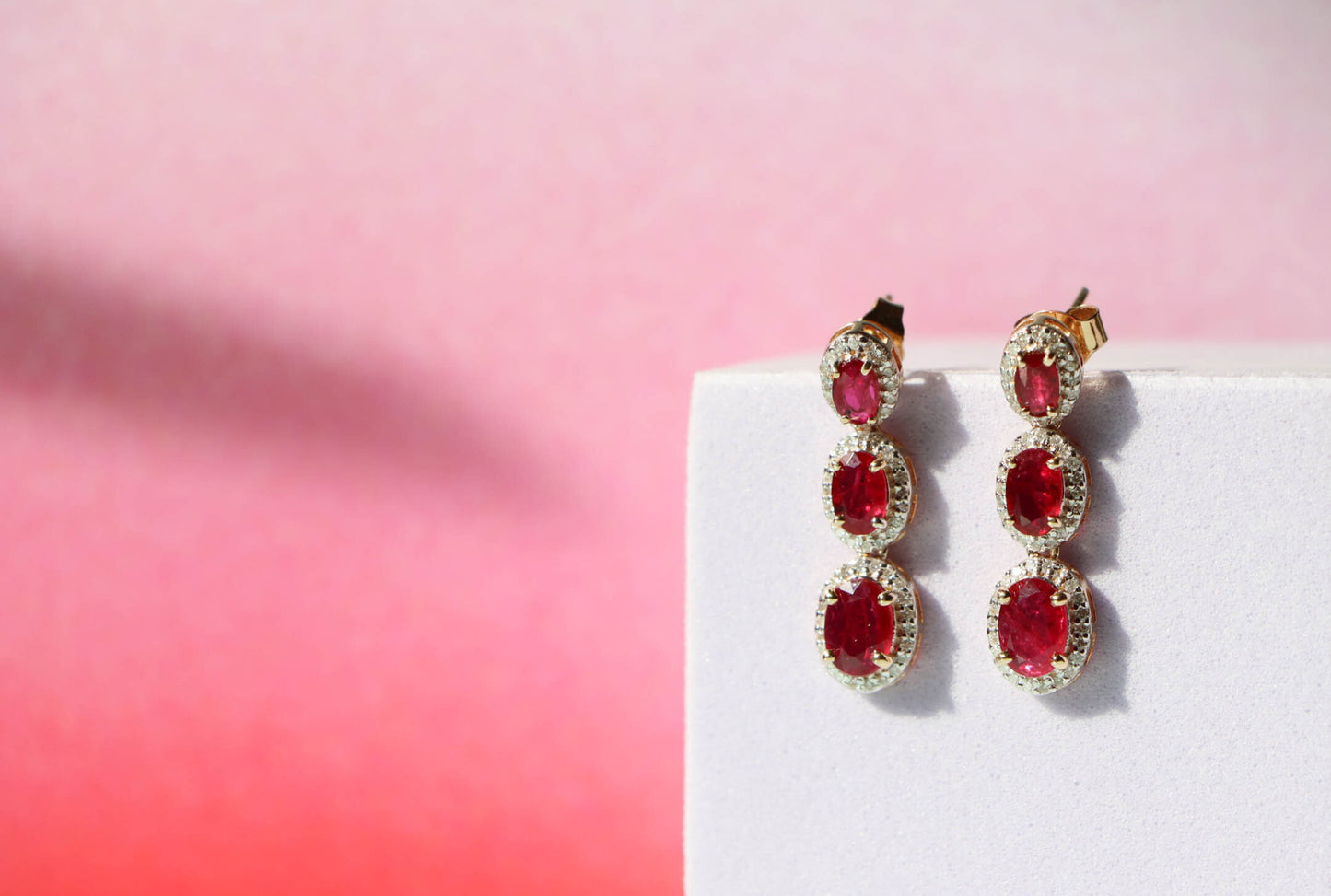 Luciana Ruby Earrings