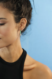 Bella Emerald Earrings