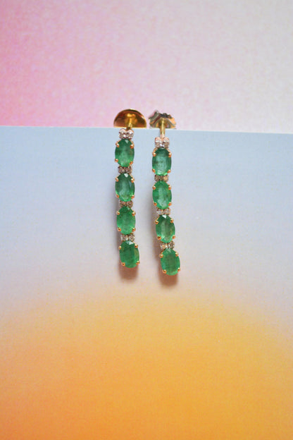 Ximena Emerald Earrings