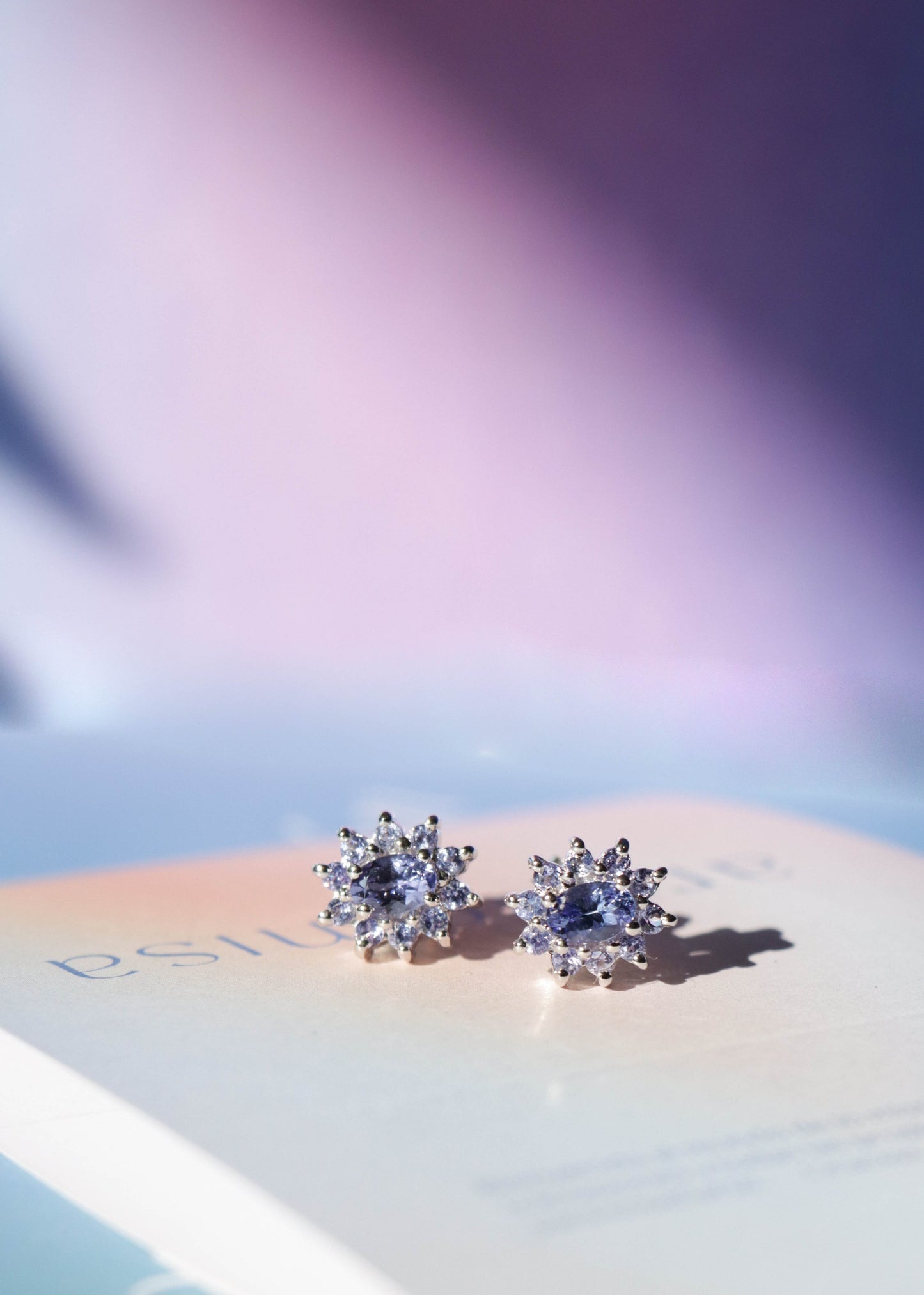 Cassy Tanzanite Earrings