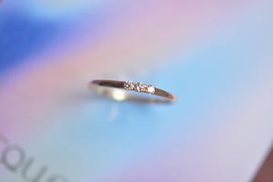 Tiny Diamonds Ring