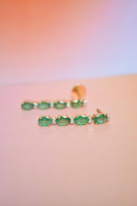 Ximena Emerald Earrings