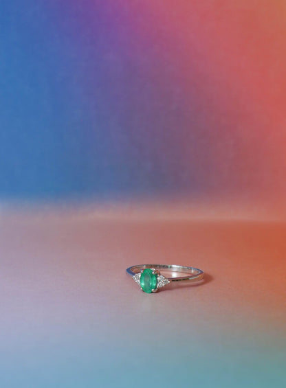 Romi Emerald Ring