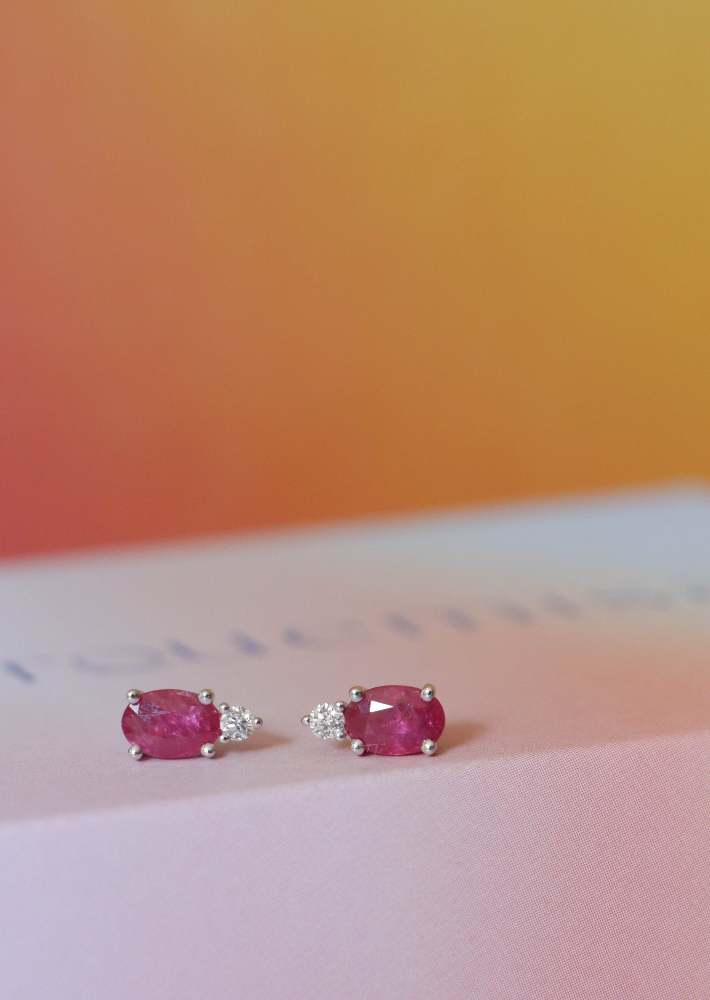 Lua Ruby Studs