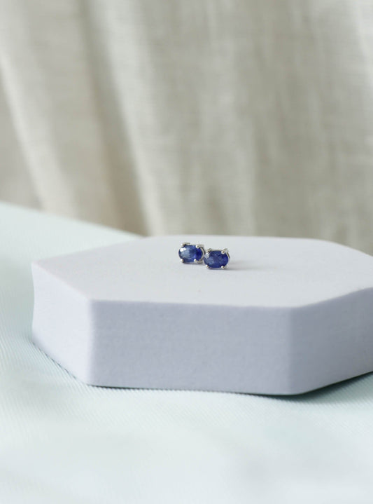 Emily Sapphire Studs