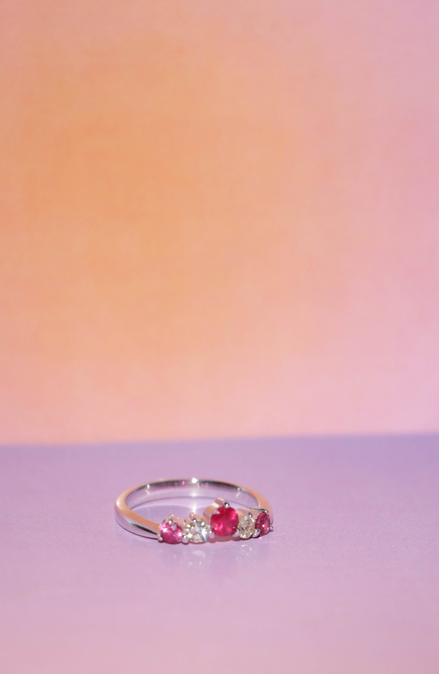 Kaia Ruby & Diamond Ring