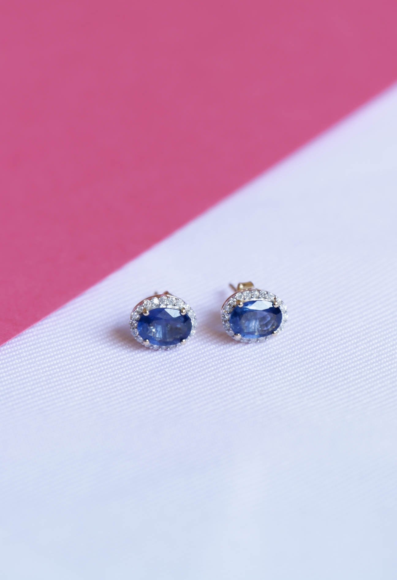 Sara Sapphire Earrings