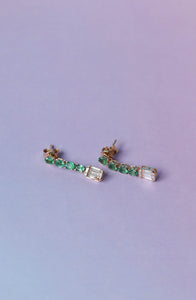 Bella Emerald Earrings