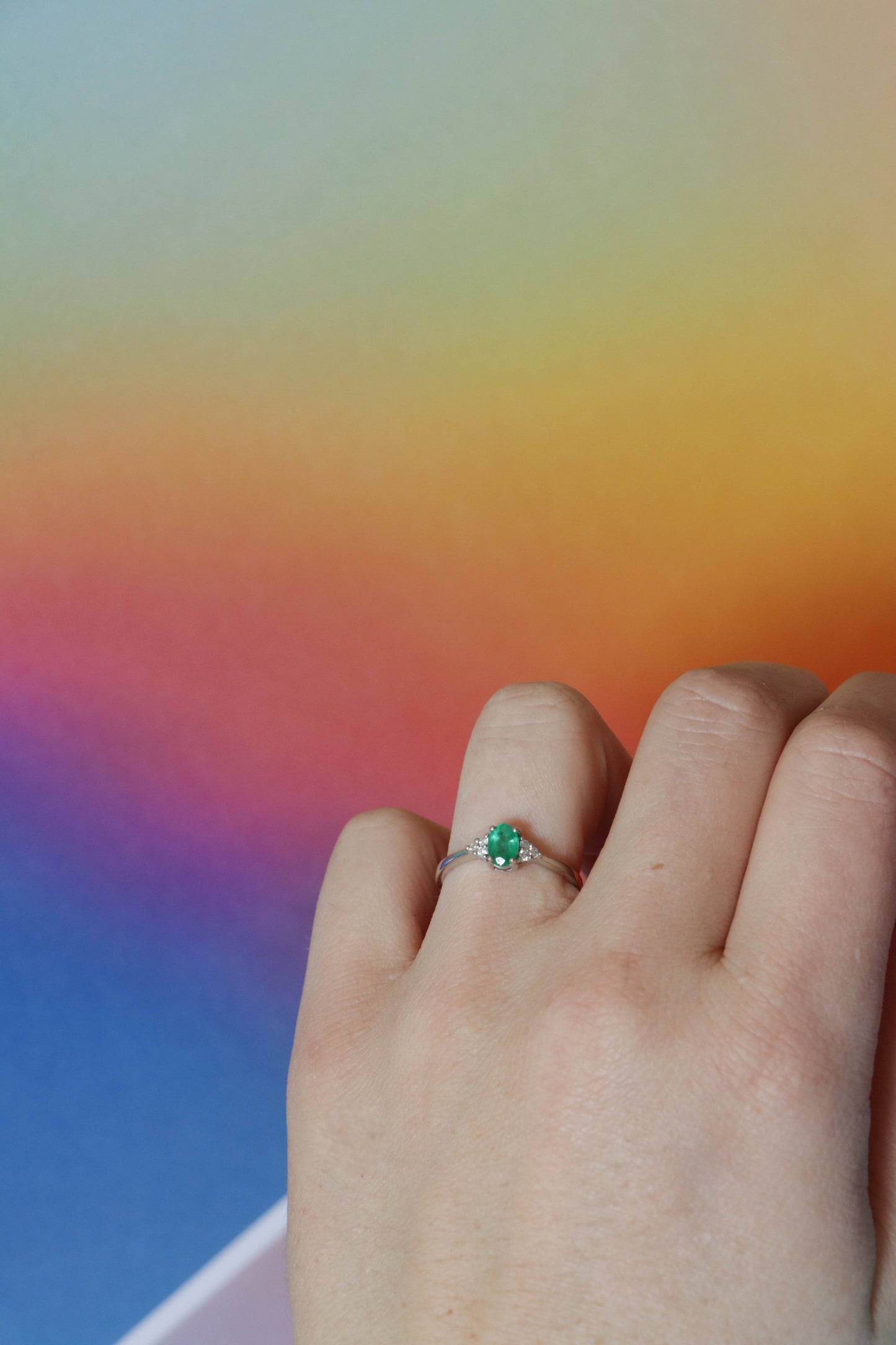 Romi Emerald Ring