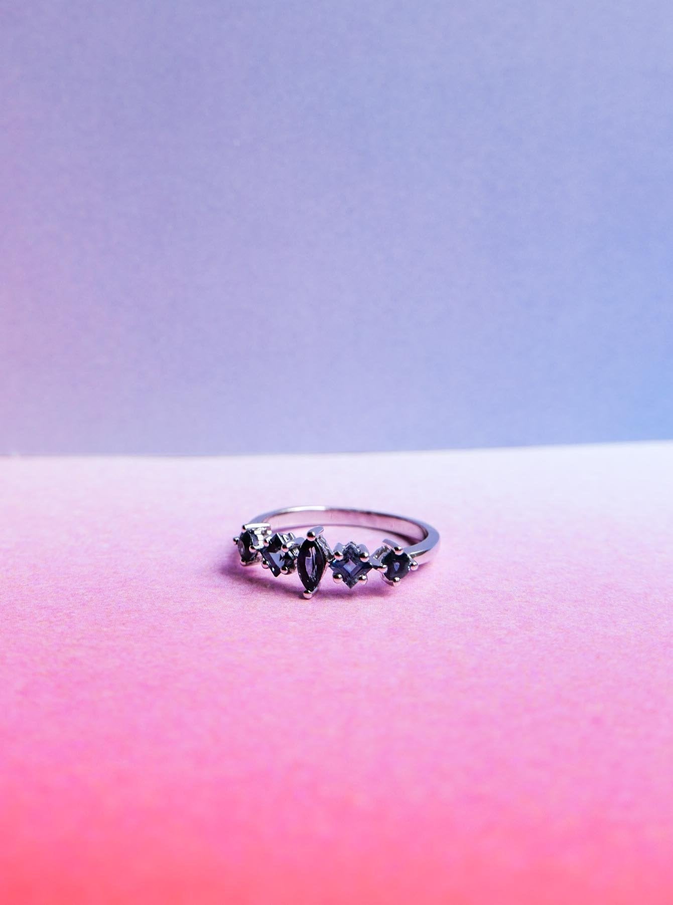 Alexa Sapphire Ring