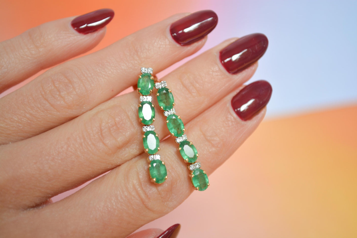 Ximena Emerald Earrings