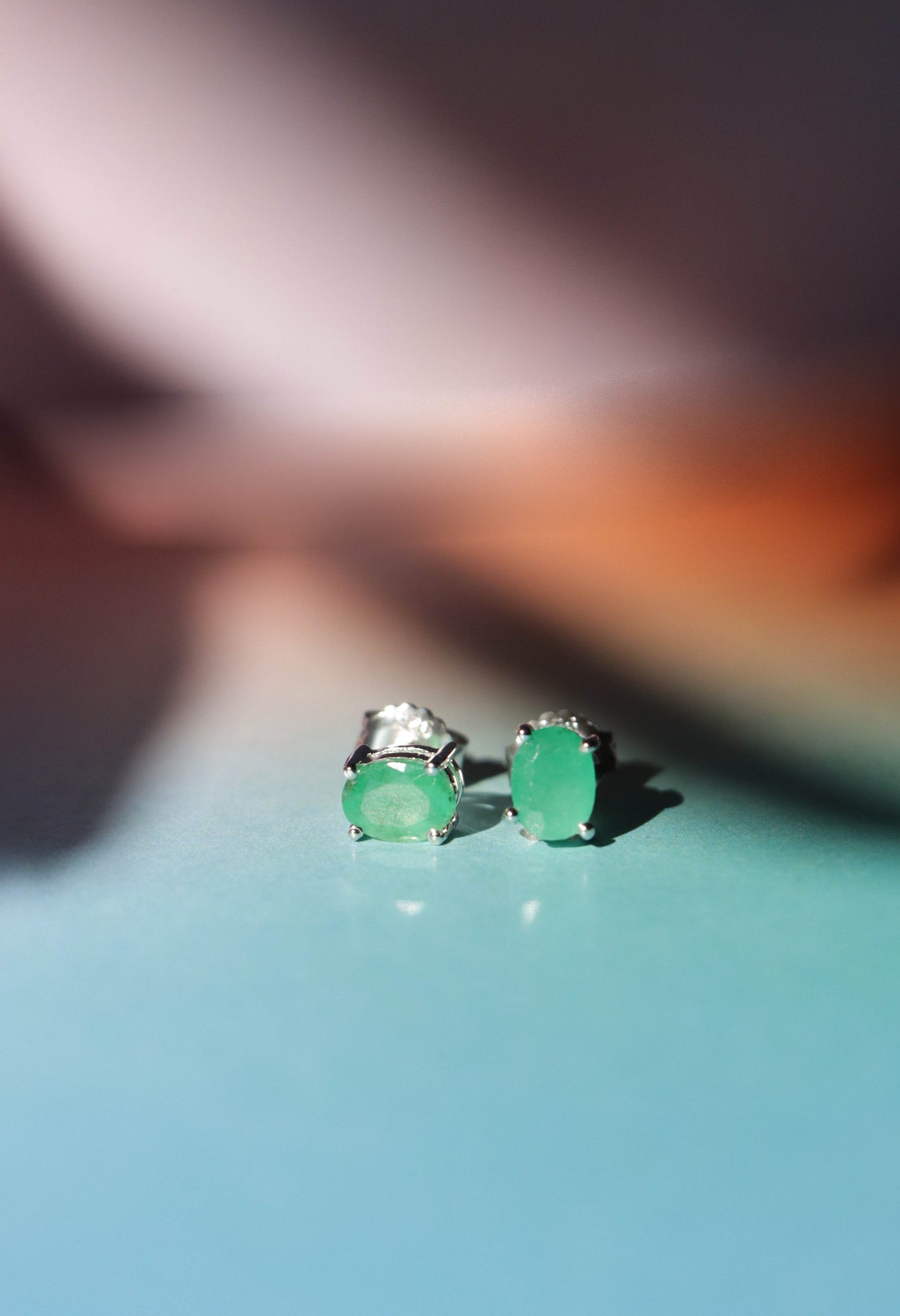 Cosme Emerald Studs