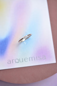 Tiny Diamonds Ring
