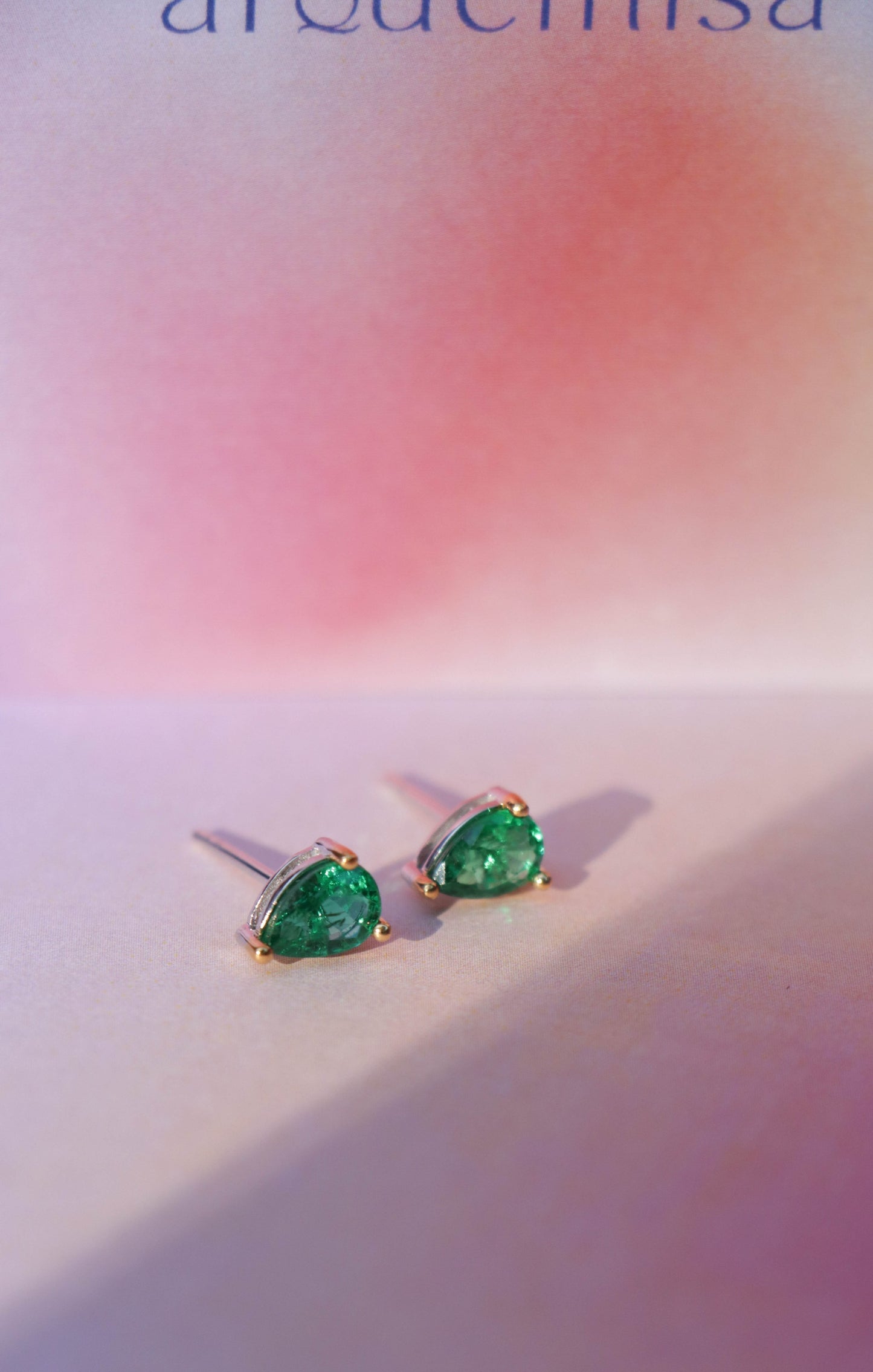 Asia Emerald Earrings